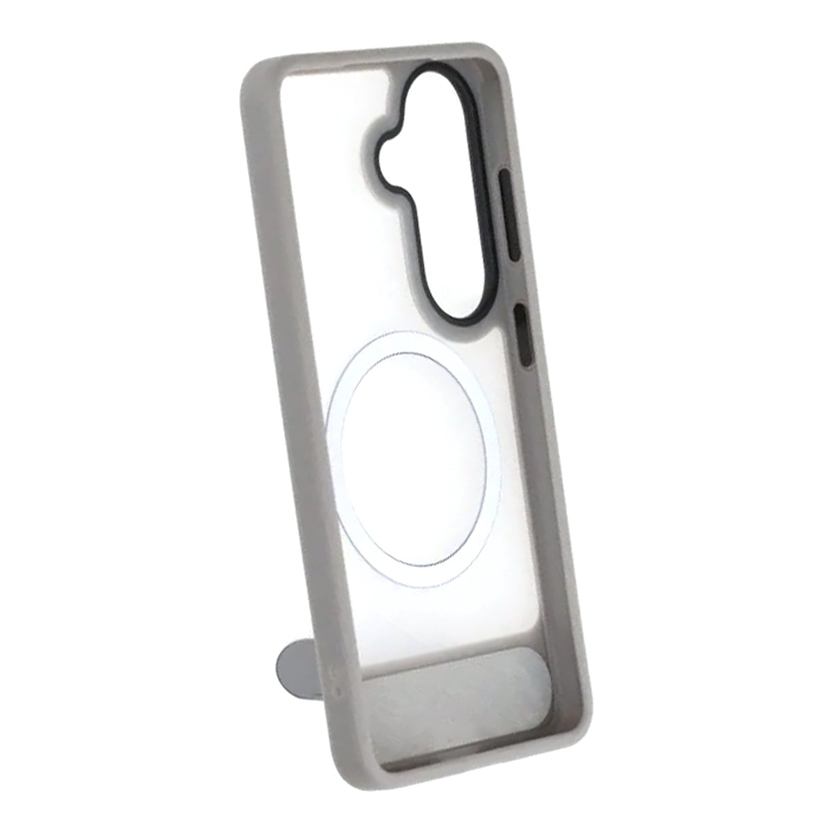 Samsung Galaxy S26 Kuori jalustalla MagSafe Harmaa