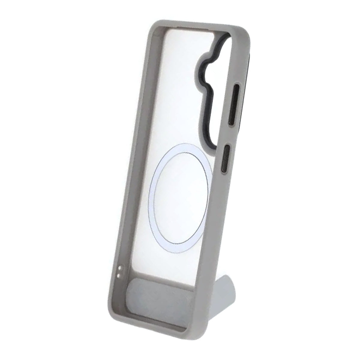 Samsung Galaxy S26 Kuori jalustalla MagSafe Harmaa