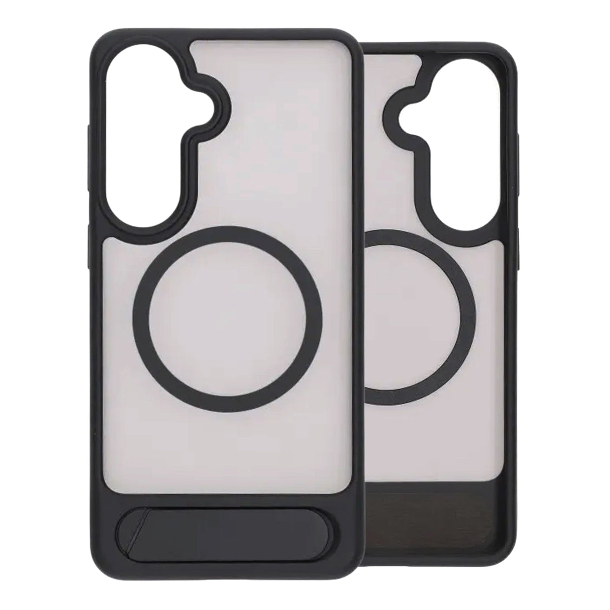 Samsung Galaxy S26 Plus Kuori jalustalla MagSafe Musta