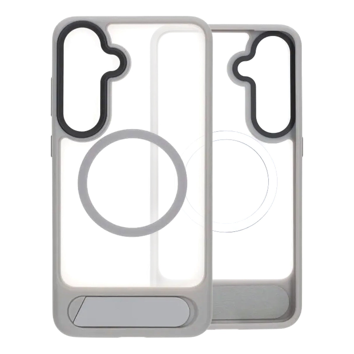 Samsung Galaxy S26 Plus Kuori jalustalla MagSafe Harmaa