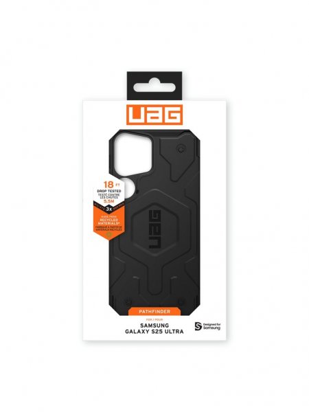 Urban Armor Gear (UAG) Samsung Galaxy S25 Ultra -suojakuori Pathfinder, musta