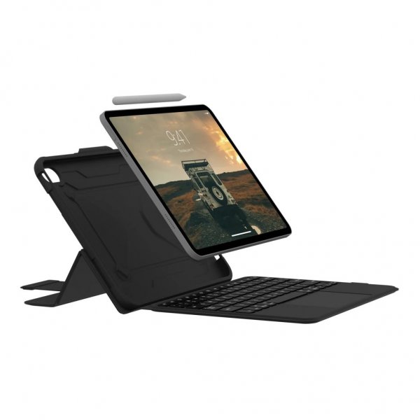 Urban Armor Gear (UAG) iPad 10.9 (gen 10)/iPad 11 (A16) Kotelo näppäimistöllä Pohjoismainen Musta