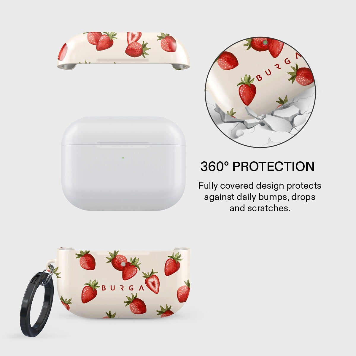 Burga AirPods Pro 3 Kuori Design Freshly Picked