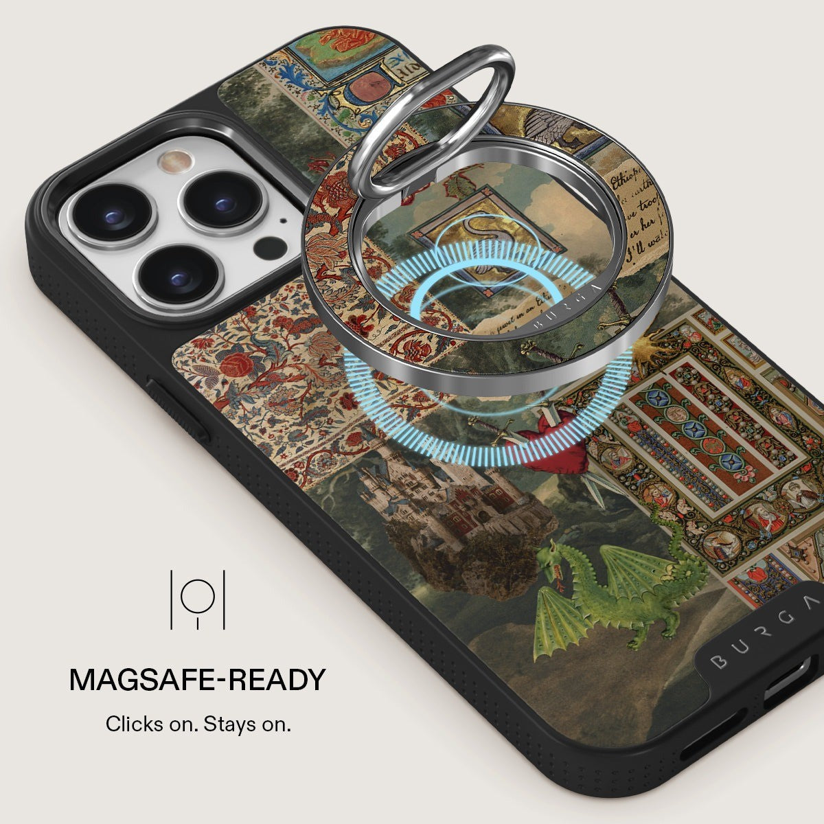 Burga Pidike Mobilring MagSafe Oath Hopea