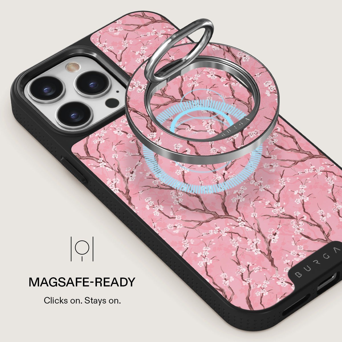 Burga Pidike Mobilring MagSafe Sakura Hopea