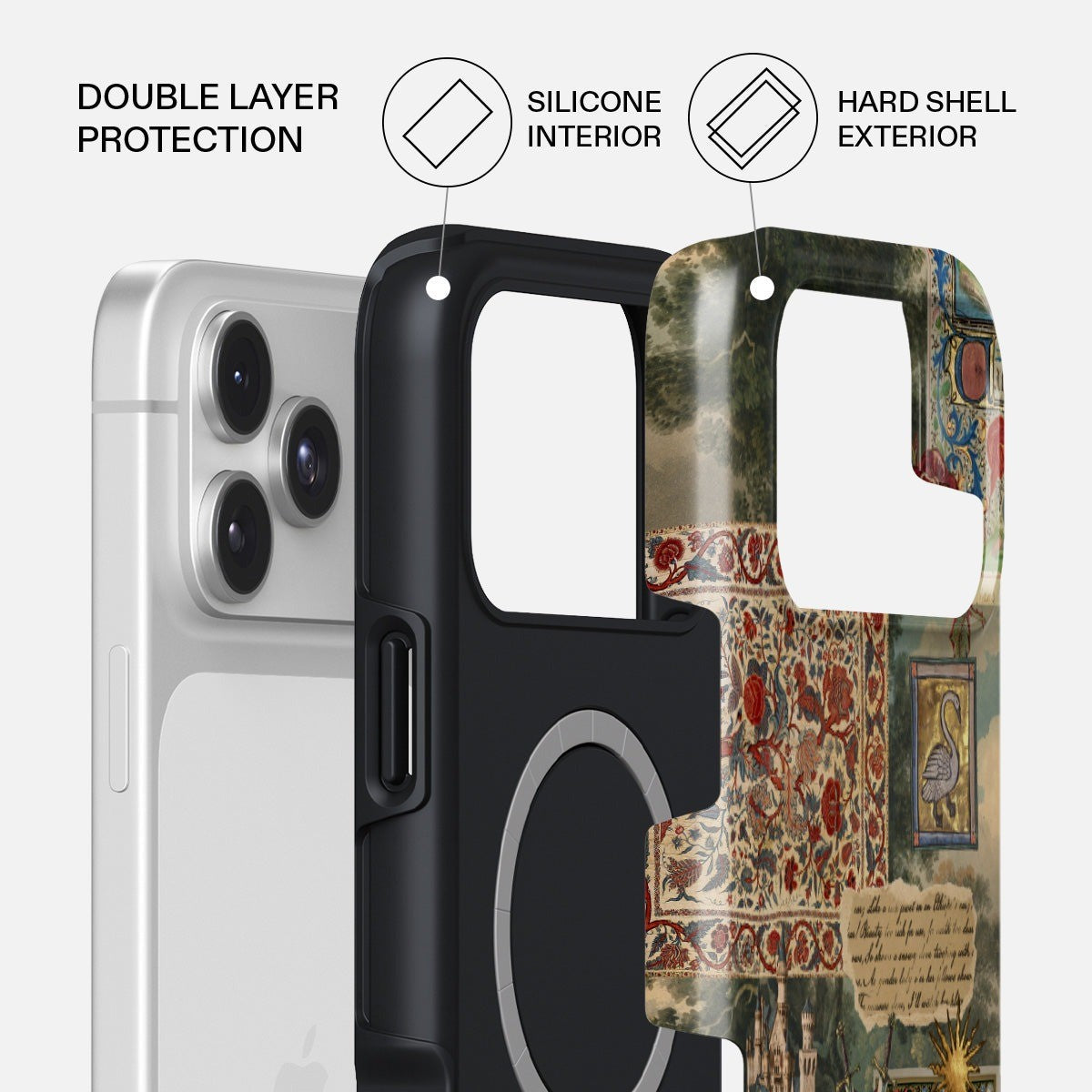 Burga iPhone 17 Pro Max Kuori Tough MagSafe Oath