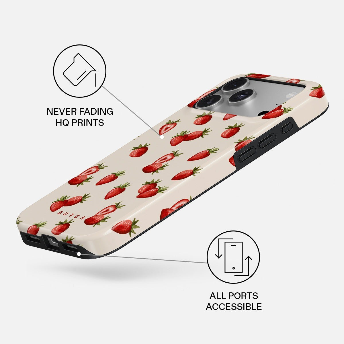 Burga iPhone 18 Pro Max Kuori Tough MagSafe Freshly Picked