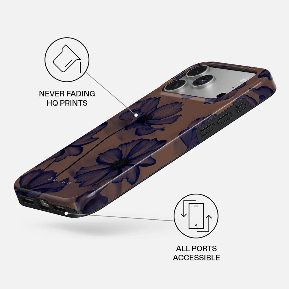 Burga iPhone 18 Pro Max Kuori Tough MagSafe Velvet Night