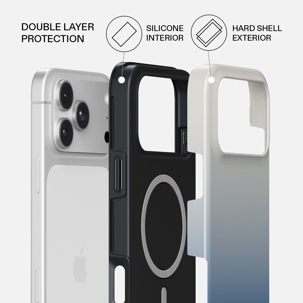 Burga iPhone 18 Pro Max Kuori Tough MagSafe Zero Gravity