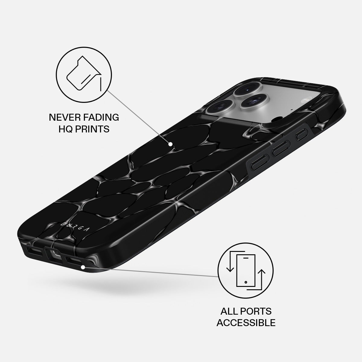 Burga iPhone 18 Pro Kuori Tough MagSafe Vold