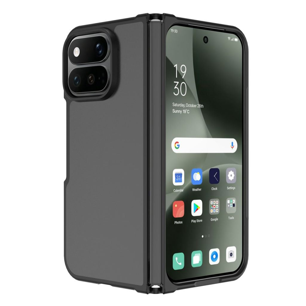 Google Pixel 11 Pro Fold Kuori Huurteinen Musta