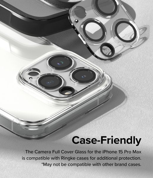 Ringke iPhone 15 Pro Max Kameran suojalasi 2-pack