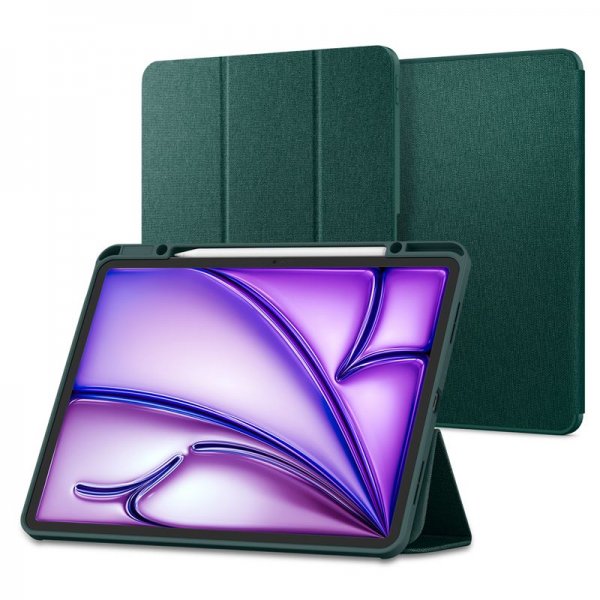 Spigen iPad Pro 13 (M4/M5) Kotelo Urban Fit Midnight Green