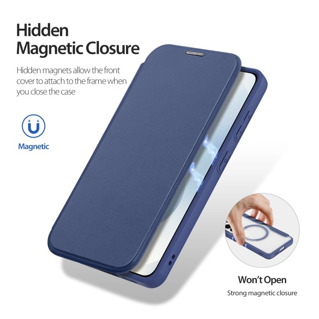 Dux Ducis Samsung Galaxy S26 Kotelo Skin X Pro Series MagSafe Sininen