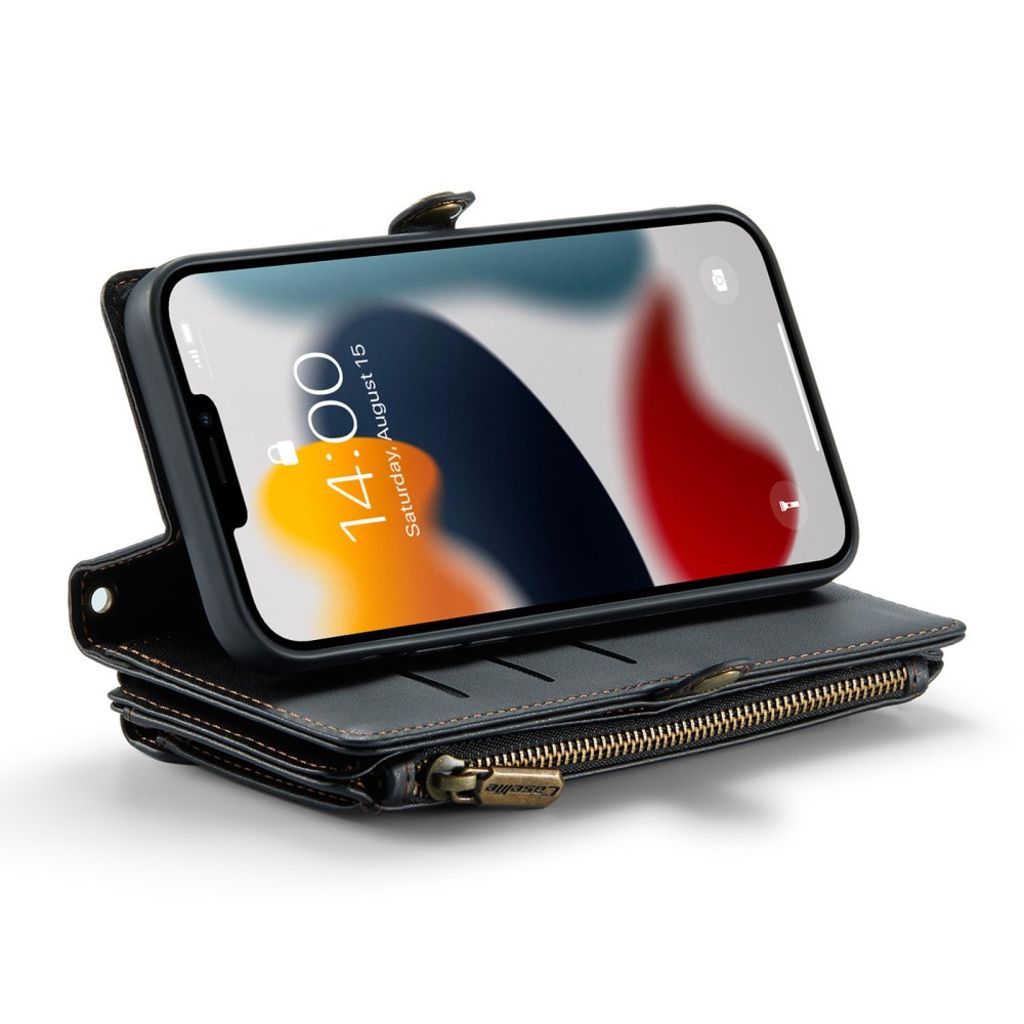 CaseMe iPhone 13 Pro Max Kotelo C36 Series Musta