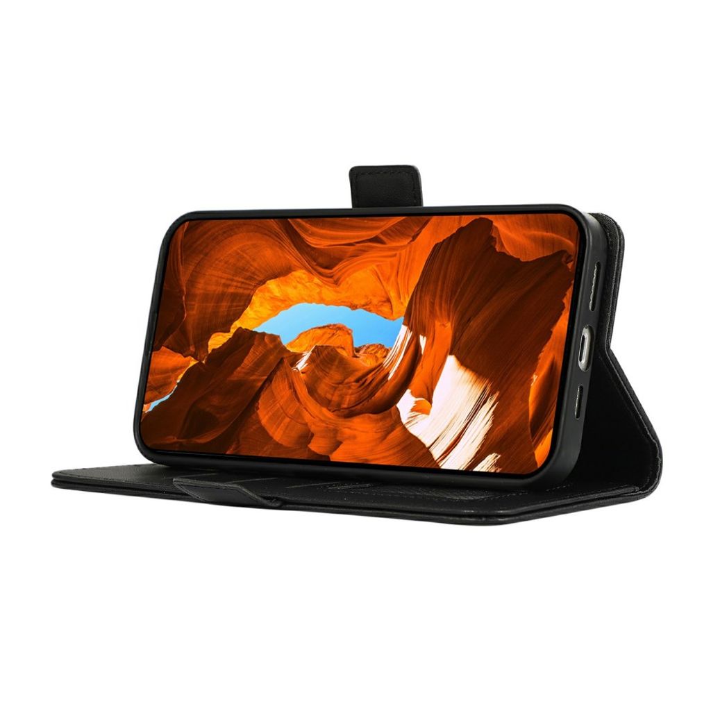 ABEEL Google Pixel 11/Pixel 11 Pro Kotelo RFID-suoja Musta