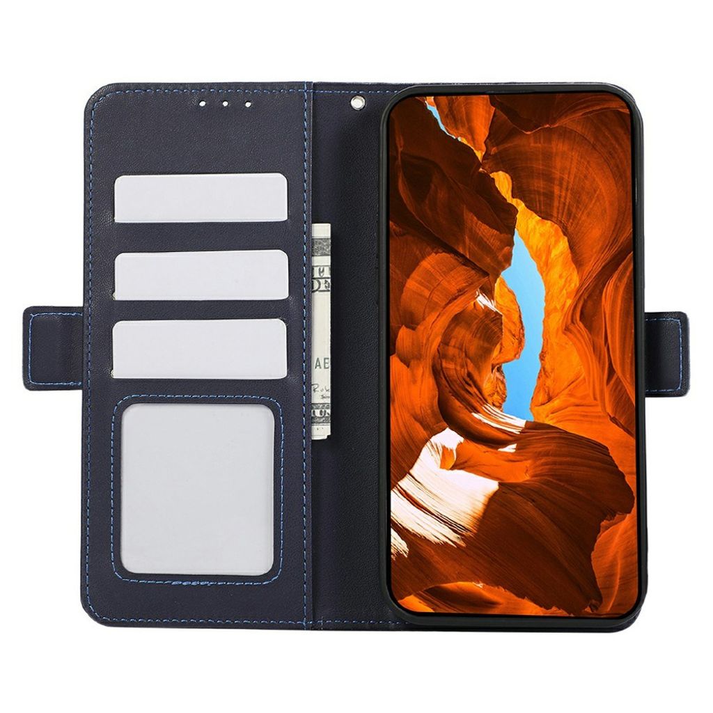 ABEEL Google Pixel 11 Pro XL Kotelo RFID-suoja Sininen