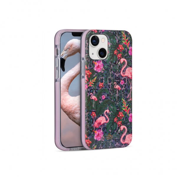 dbramante1928 iPhone 13 Mini Kuori Capri Tropical Flamingo