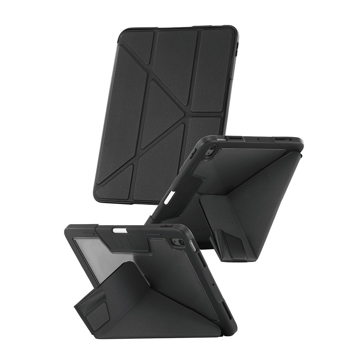CARE by PanzerGlass iPad Air 11 (M2/M3/M4) Kotelo Essential Case Musta