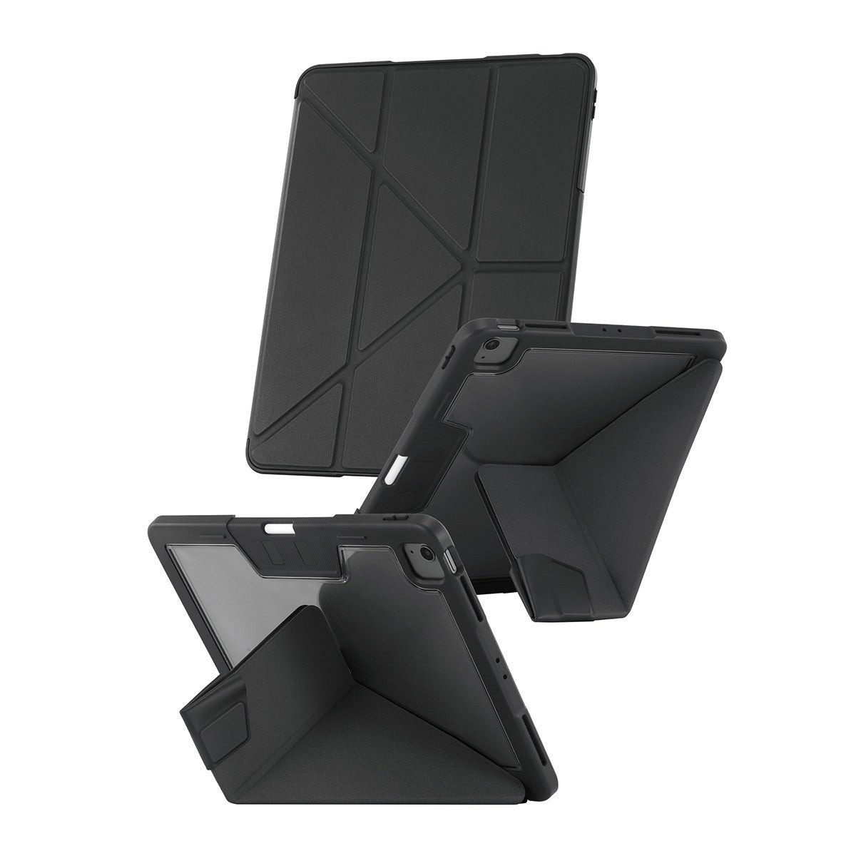 CARE by PanzerGlass iPad Air 13 (M2/M3/M4) Kotelo Essential Case Musta