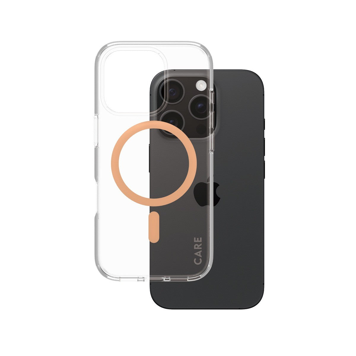 CARE by PanzerGlass iPhone 16 Pro Kuori Urban Combat MagSafe Peachy