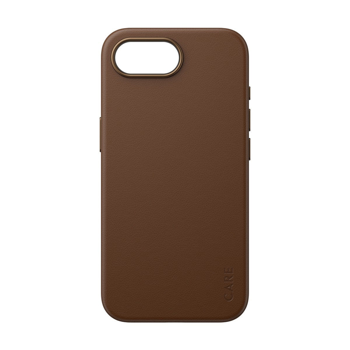 CARE by PanzerGlass iPhone 16e/iPhone 17e Kuori Solo MagSafe Ruskea
