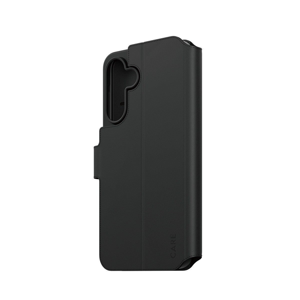 CARE by PanzerGlass Samsung Galaxy A26 Kotelo Wallet Kickstand Musta