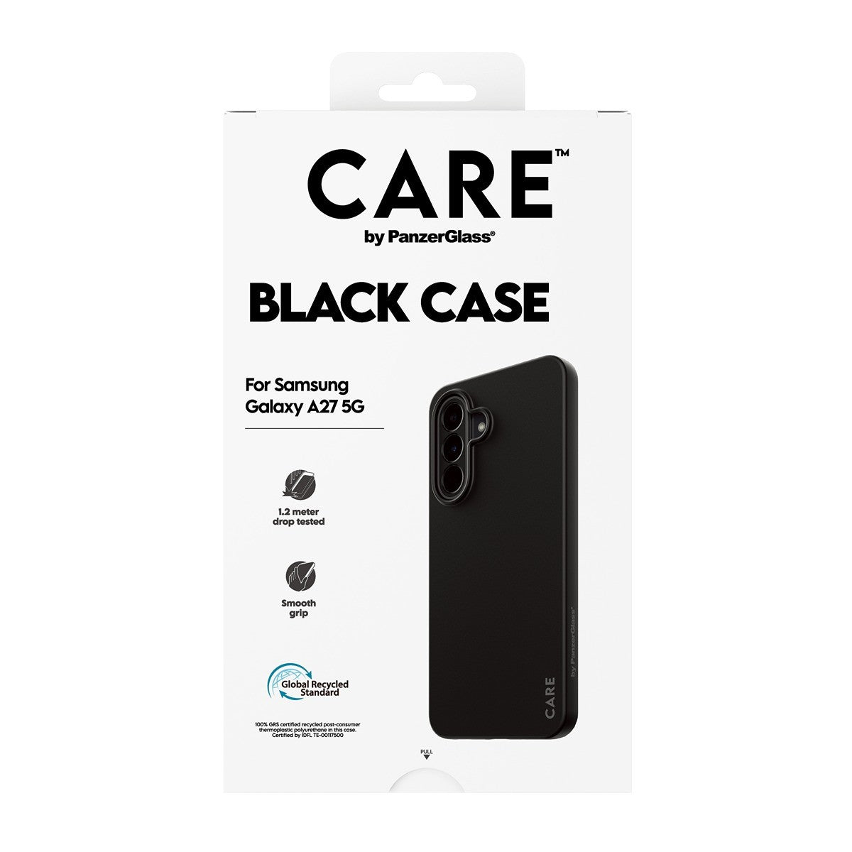 CARE by PanzerGlass Samsung Galaxy A27 Kuori TPU Musta