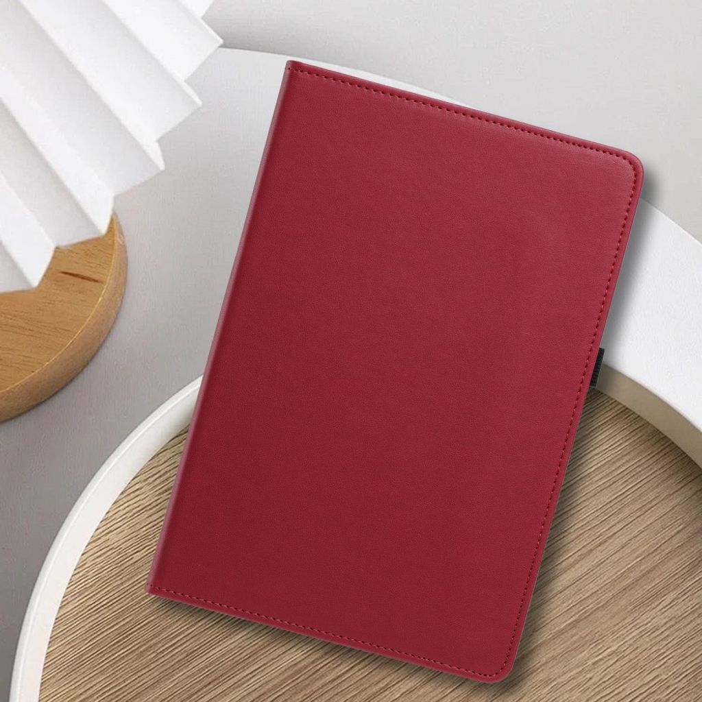 Samsung Galaxy Tab S12 Plus Kotelo 360 astetta pyöritettävä Vaaleanpunainen