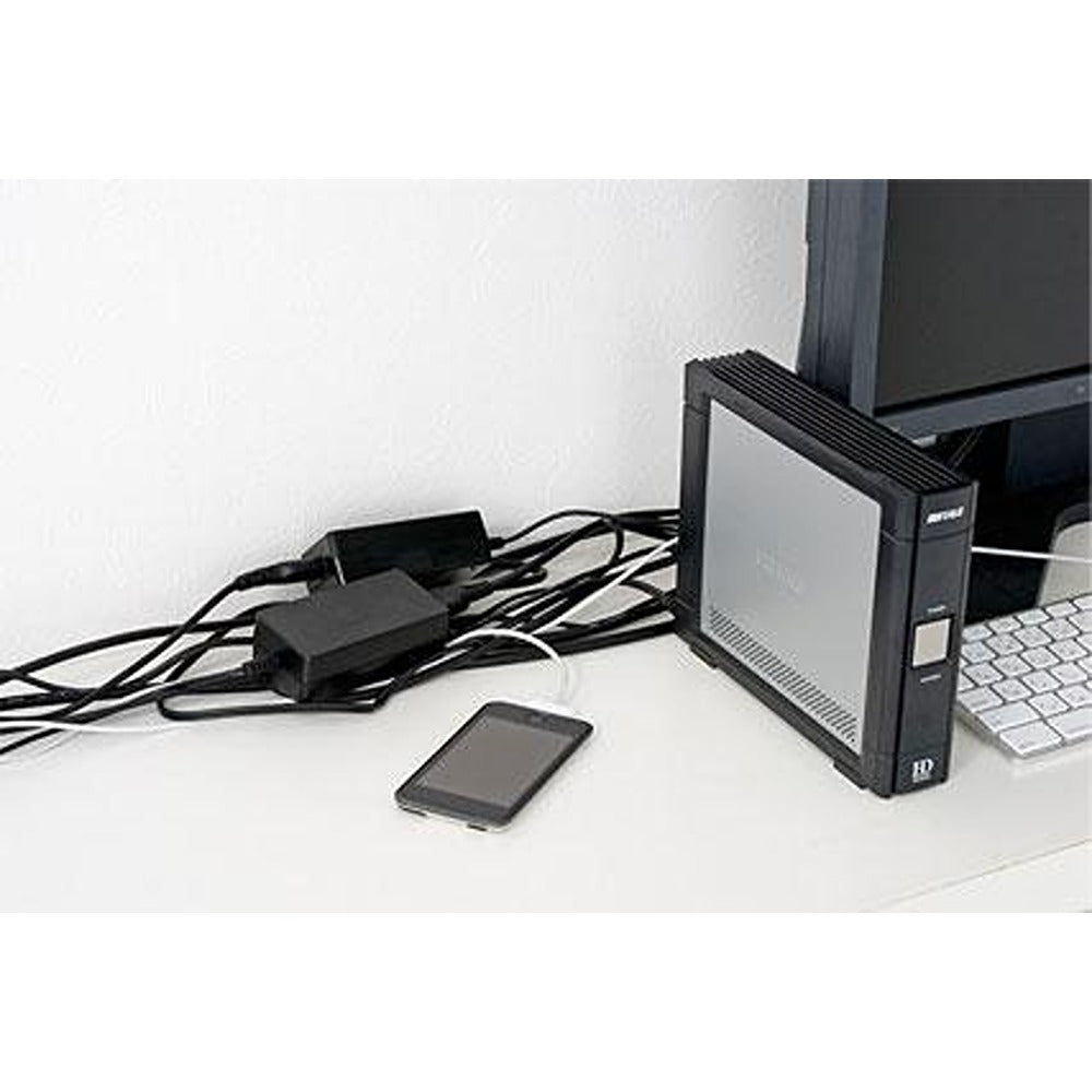 Bluelounge Cablebox Mini johtoboksi, musta