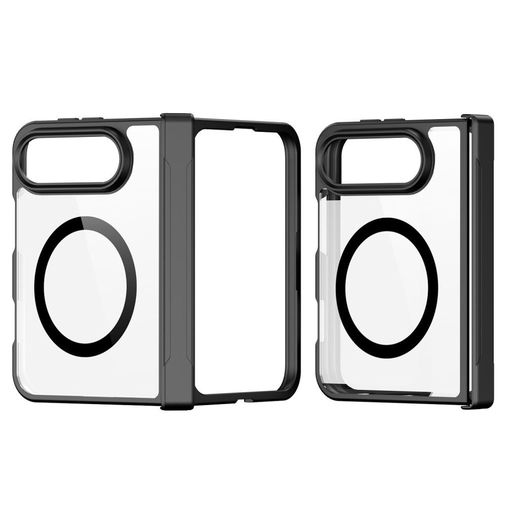 Dux Ducis iPhone Duo Kuori Gångjärnsskydd Aimo Series MagSafe Musta