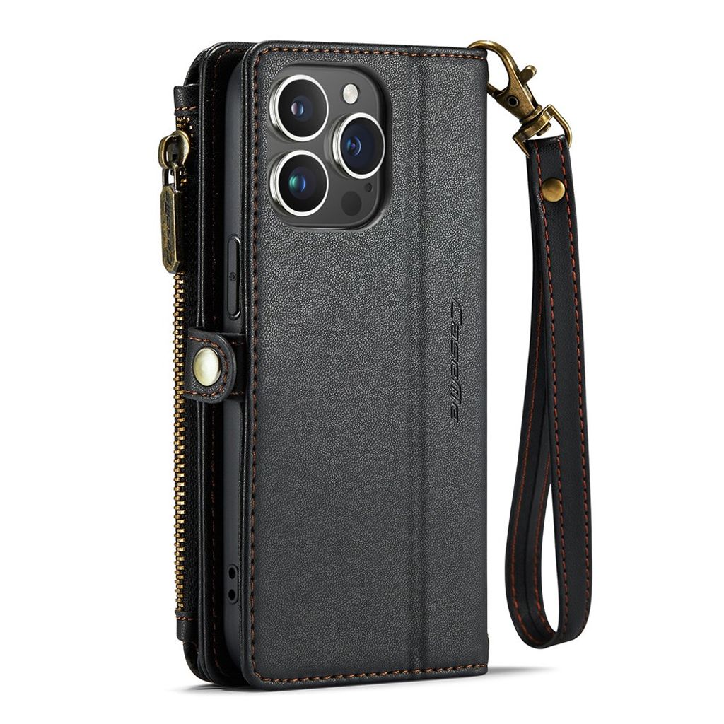 CaseMe iPhone 13 Pro Max Kotelo C36 Series Musta