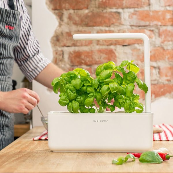Click and Grow Smart Garden 3 Aloituspakkaus - Valkoinen