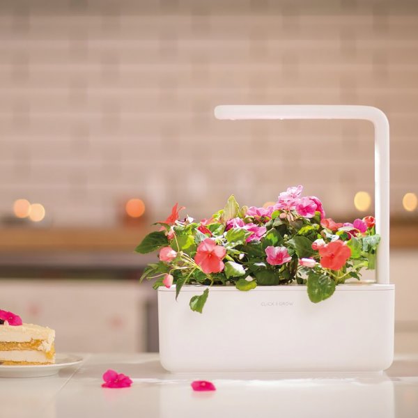 Click and Grow Smart Garden 3 Aloituspakkaus - Valkoinen