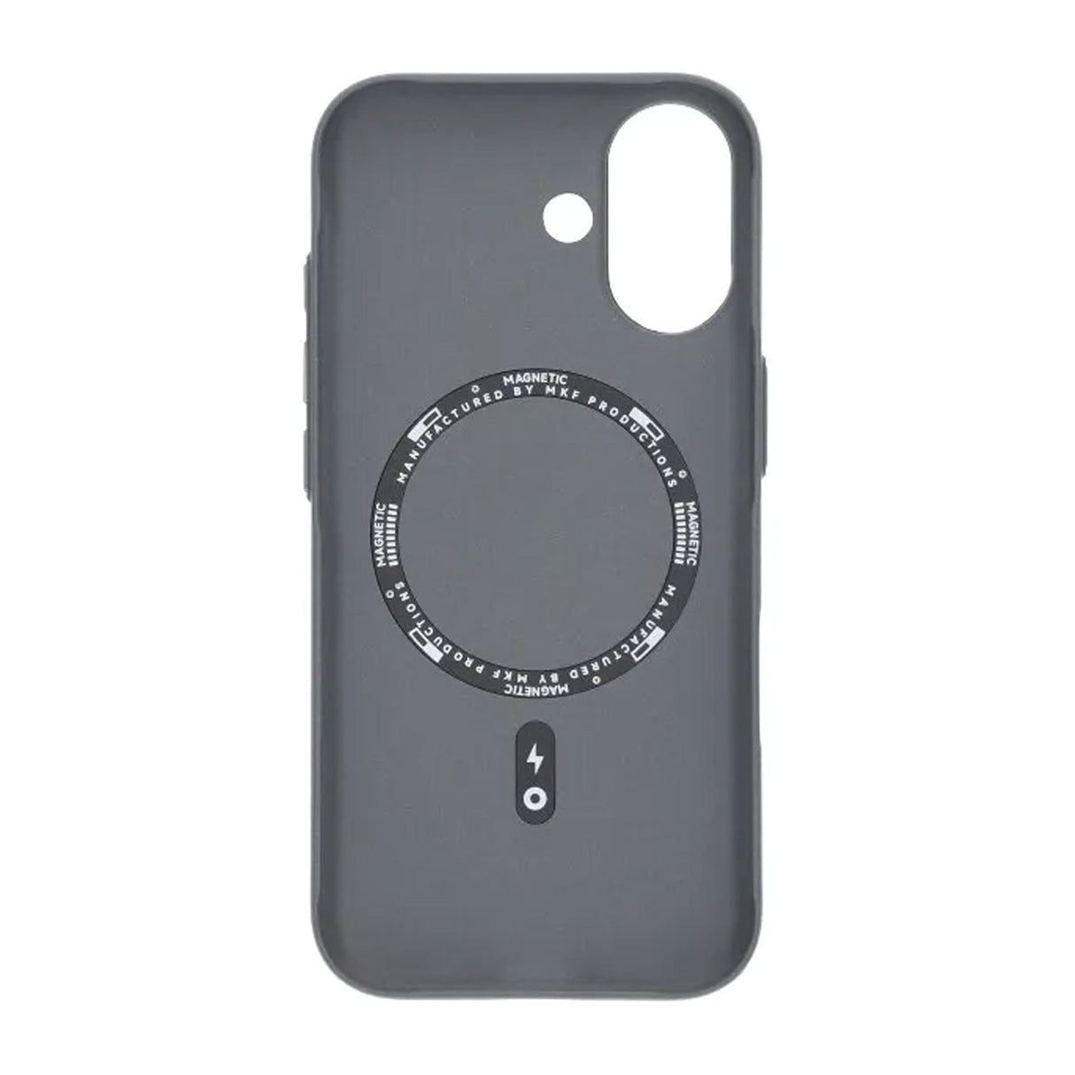 iPhone 17 Kuori Korrugerat MagSafe Harmaa