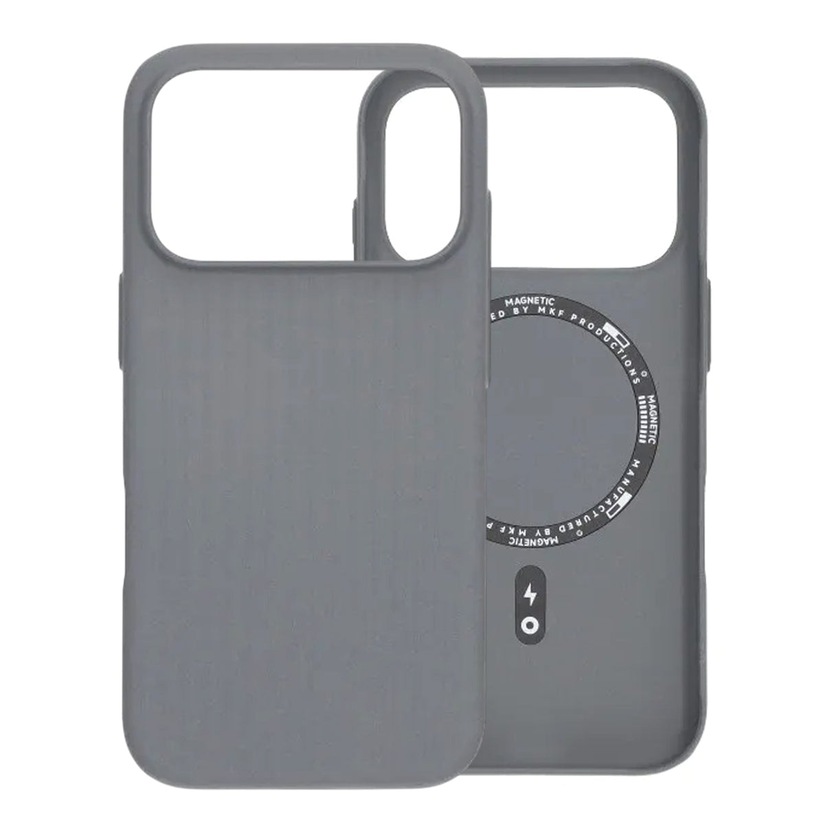 iPhone 17 Pro Max Kuori Korrugerat MagSafe Harmaa
