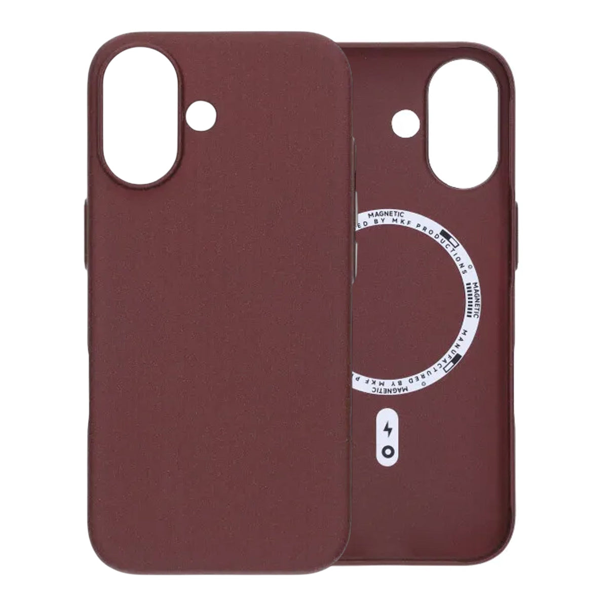 iPhone 17 Kuori Korrugerat MagSafe Punainen