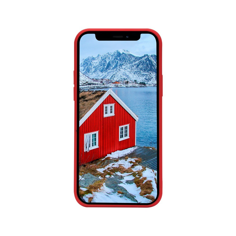 dbramante1928 iPhone 12 Mini Kuori Greenland Candy Red