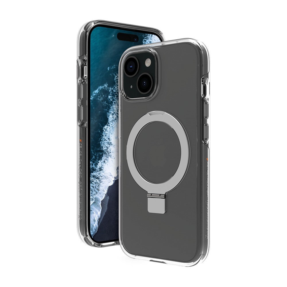 dbramante1928 iPhone 13/14/15/16e/17e Kuori Iceland Ultra MagSafe Kick Kirkas