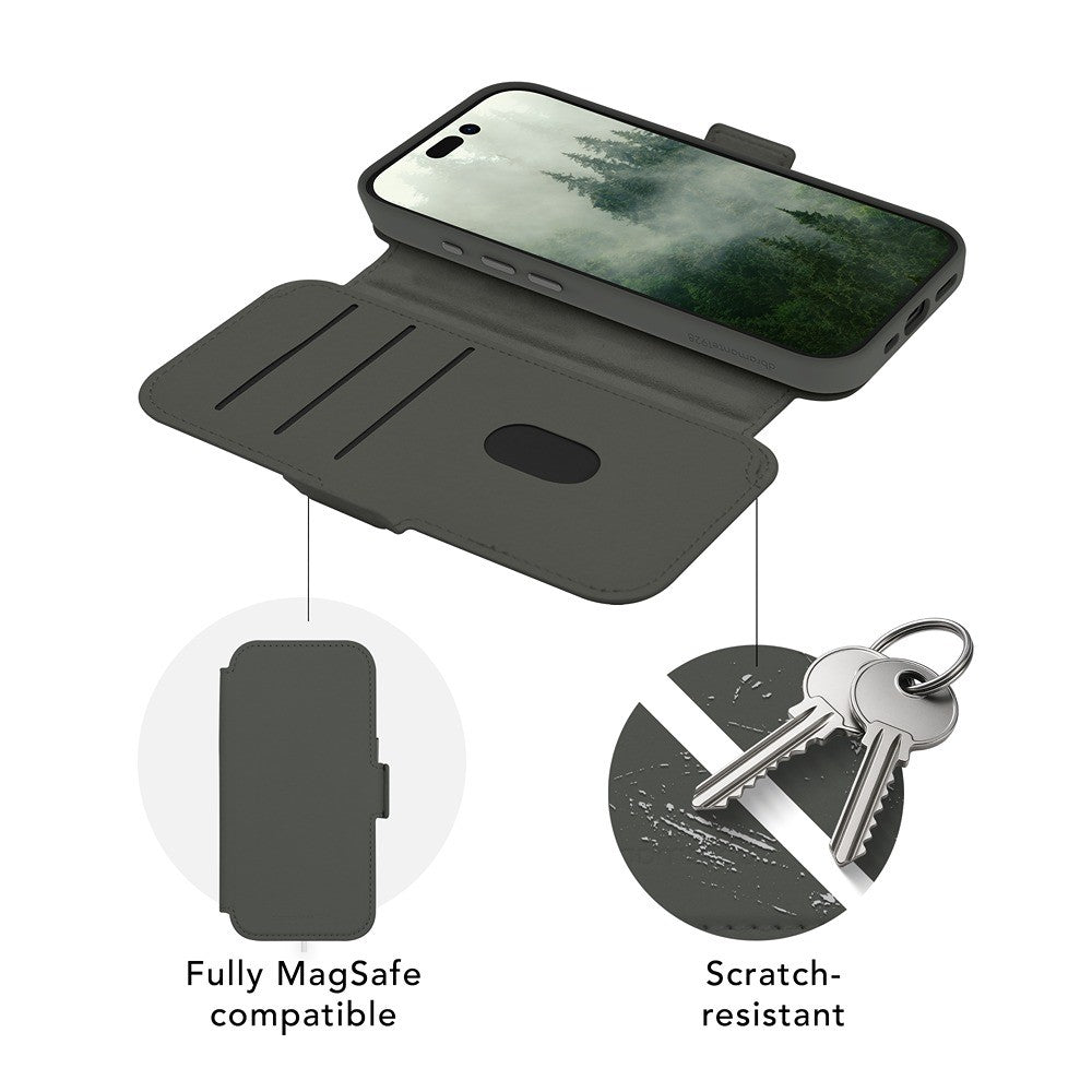 dbramante1928 iPhone 16 Kotelo Lynge MagSafe ICON Forest Shadow
