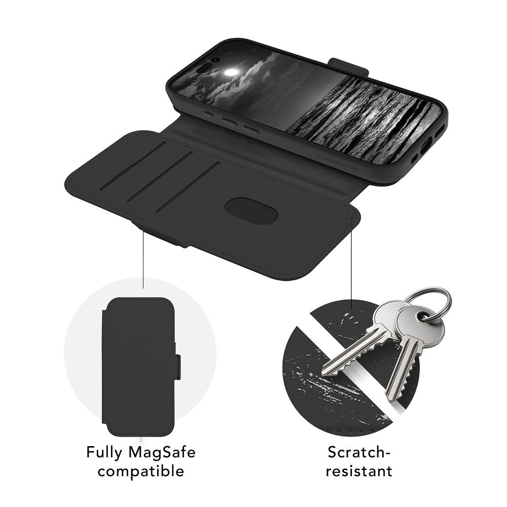 dbramante1928 iPhone 16 Kotelo Lynge MagSafe ICON Midnight