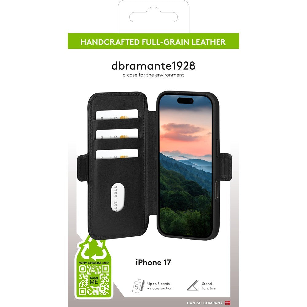 dbramante1928 iPhone 17 Kotelo Copenhagen Musta
