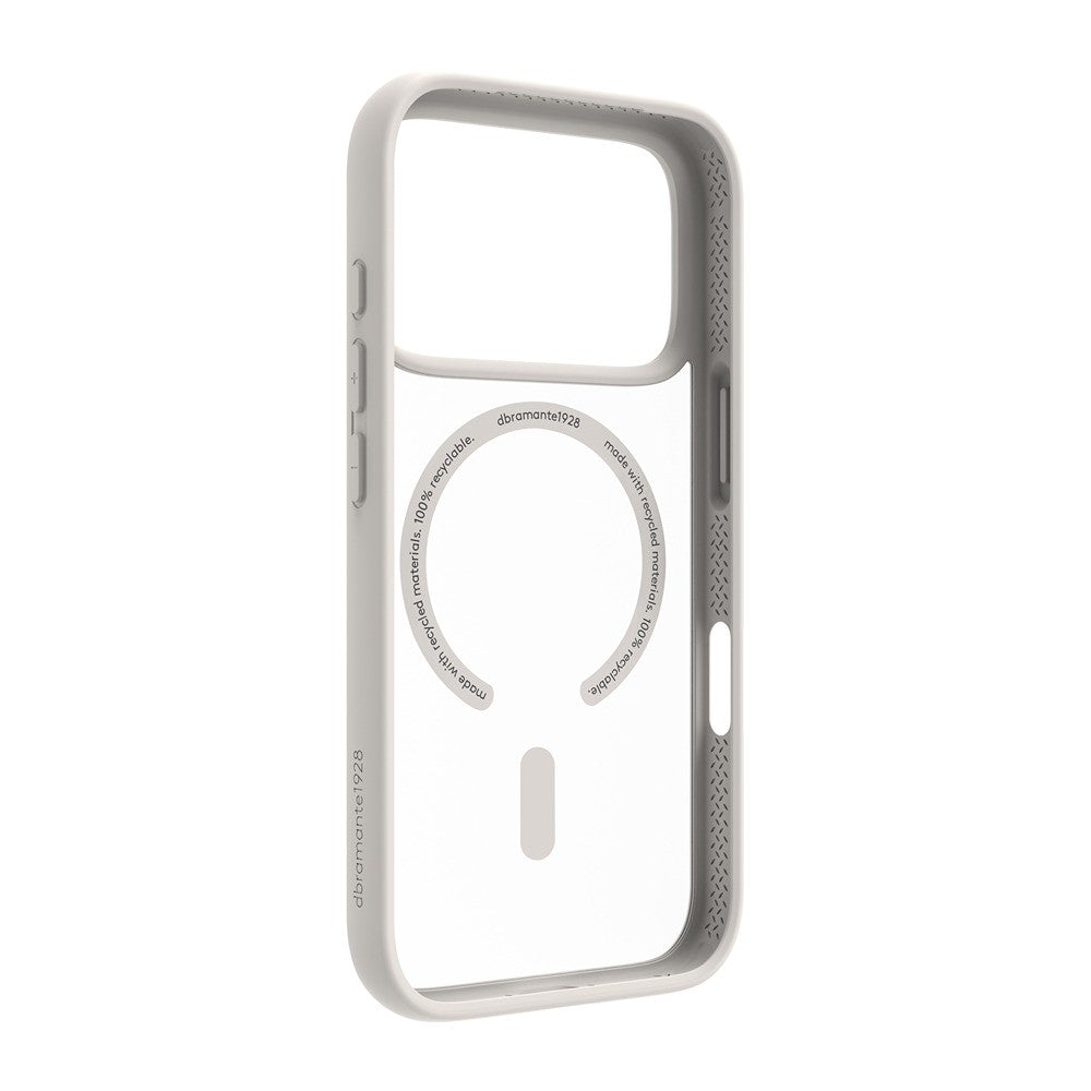dbramante1928 iPhone 17 Pro/iPhone 18 Pro Kuori Grenen MagSafe Valkoinen