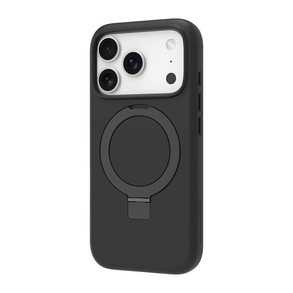 dbramante1928 iPhone 17 Pro/iPhone 18 Pro Kuori Iceland Ultra MagSafe Kick Musta