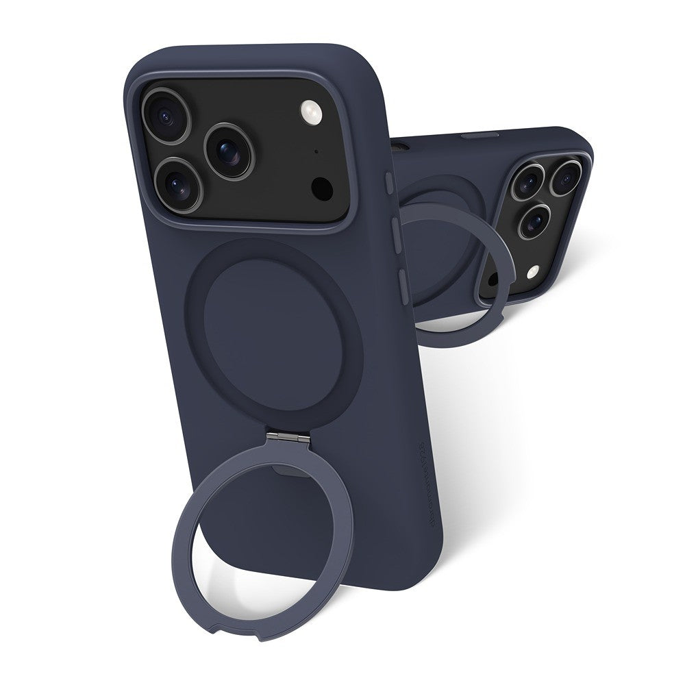 dbramante1928 iPhone 17 Pro/iPhone 18 Pro Kuori Roskilde MagSafe Kick ICON Deep Water