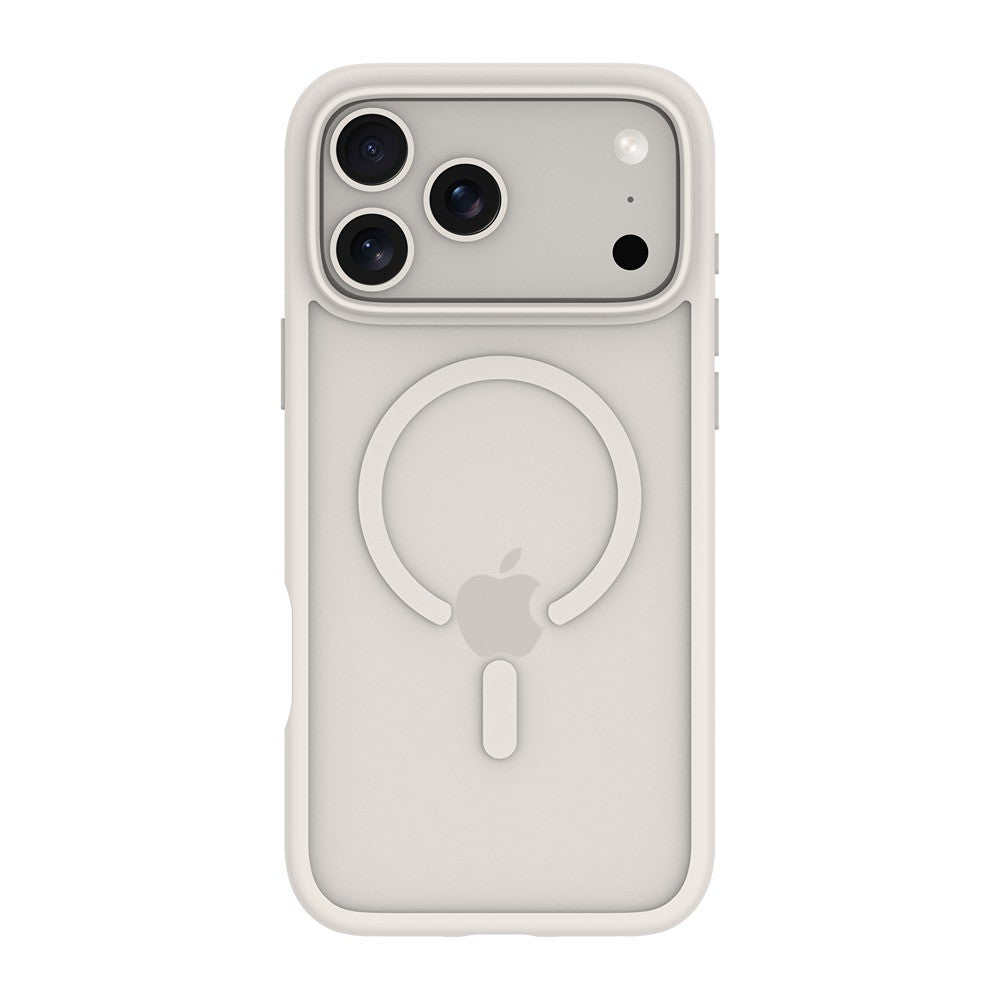 dbramante1928 iPhone 17 Pro Max/iPhone 18 Pro Max Kuori Grenen MagSafe Valkoinen