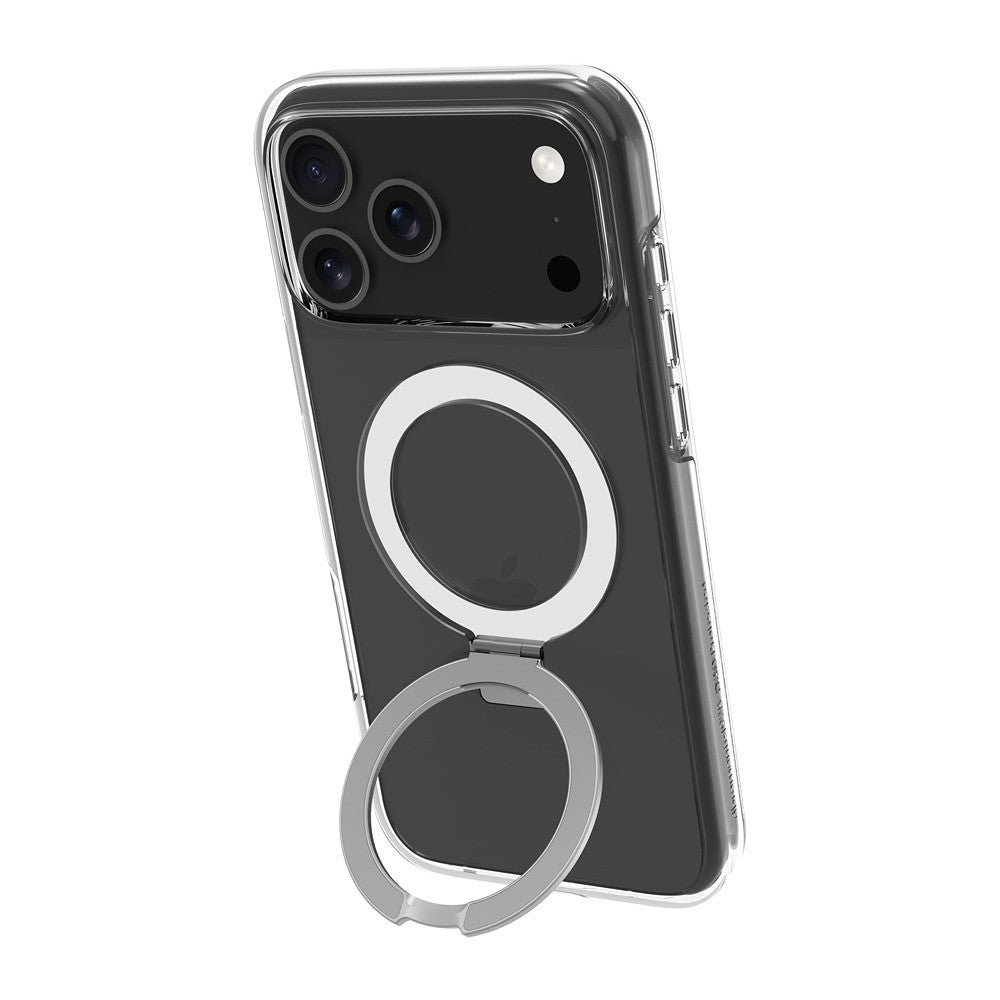 dbramante1928 iPhone 17 Pro Max/iPhone 18 Pro Max Kuori Iceland Ultra MagSafe Kick D3O Kirkas