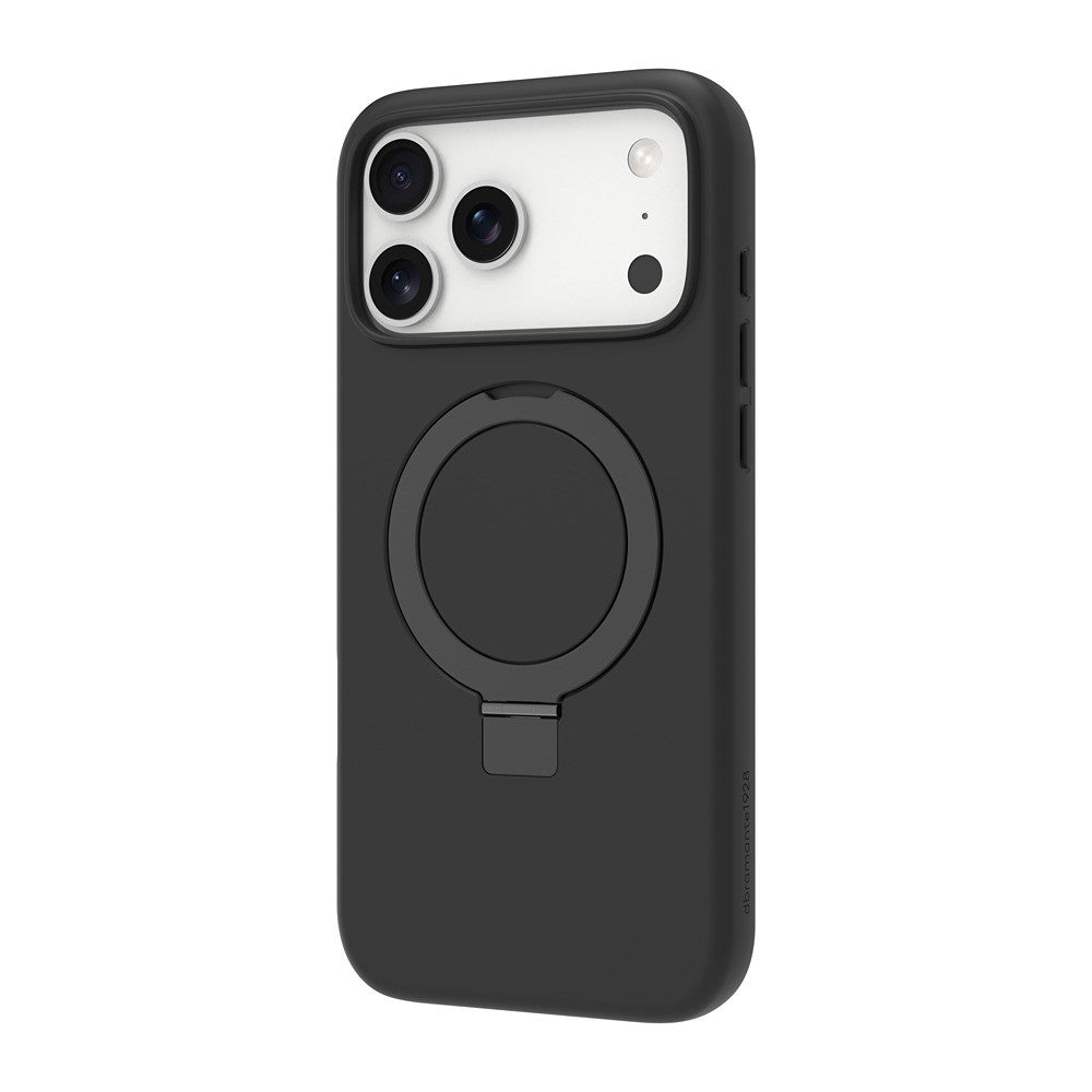 dbramante1928 iPhone 17 Pro Max/iPhone 18 Pro Max Kuori Iceland Ultra MagSafe Kick Musta