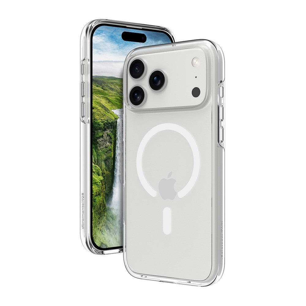 dbramante1928 iPhone 17 Pro Max/iPhone 18 Pro Max Kuori Iceland Ultra MagSafe Kirkas