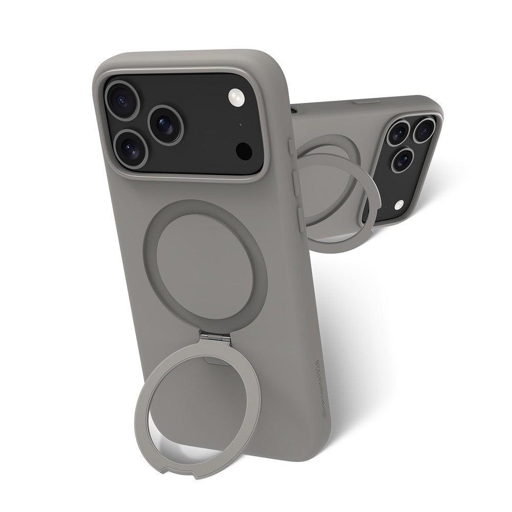 dbramante1928 iPhone 17 Pro Max/iPhone 18 Pro Max Kuori Roskilde MagSafe Kick ICON River Stone